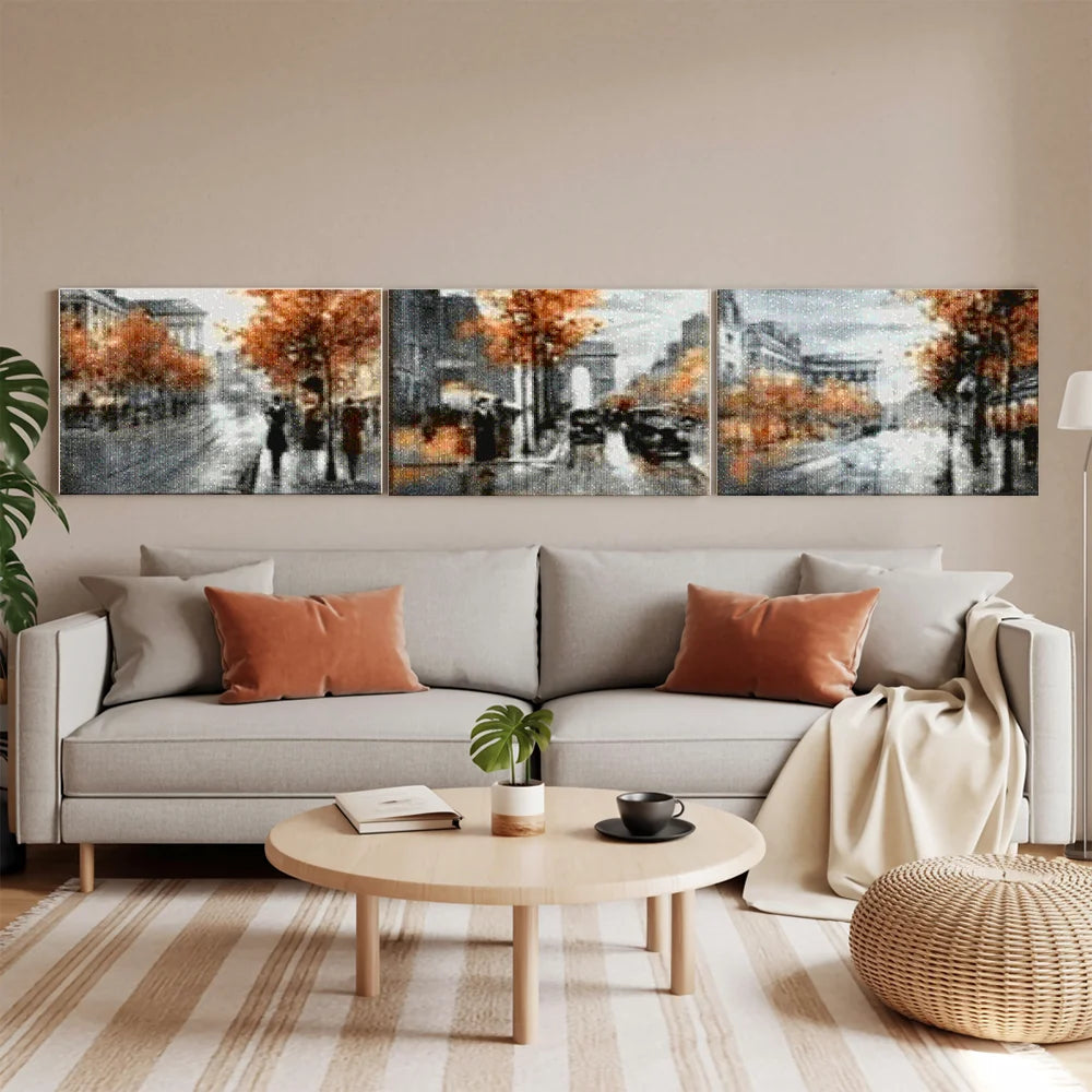 Diamond Painting London im Regen 3-teilig - SEOS Shop ®