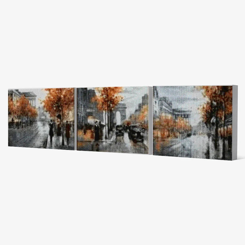Diamond Painting London im Regen 3-teilig - SEOS Shop ®