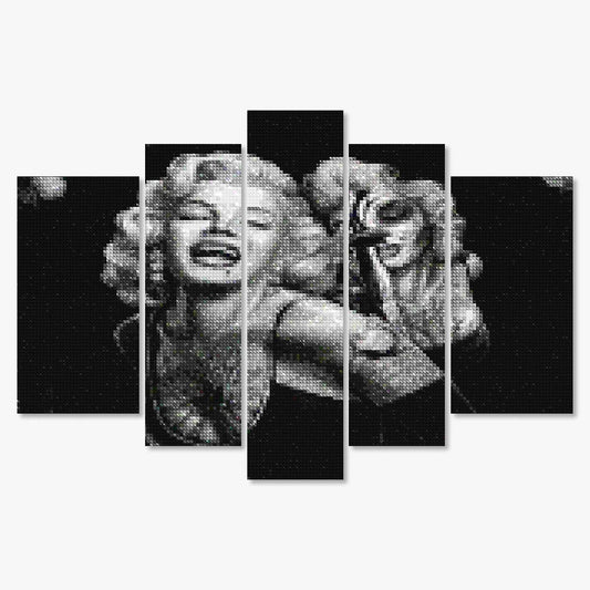 Diamantmalerei Marilyn Monroe 5 Tafeln - SEOS Shop ®