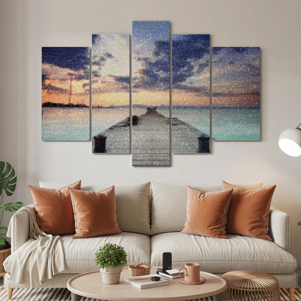 Diamond Painting Paket Karibik 5 Teile - SEOS Shop ®