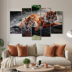 Diamond Painting Zwei liegende Tiger 5-teilig - SEOS Shop ®