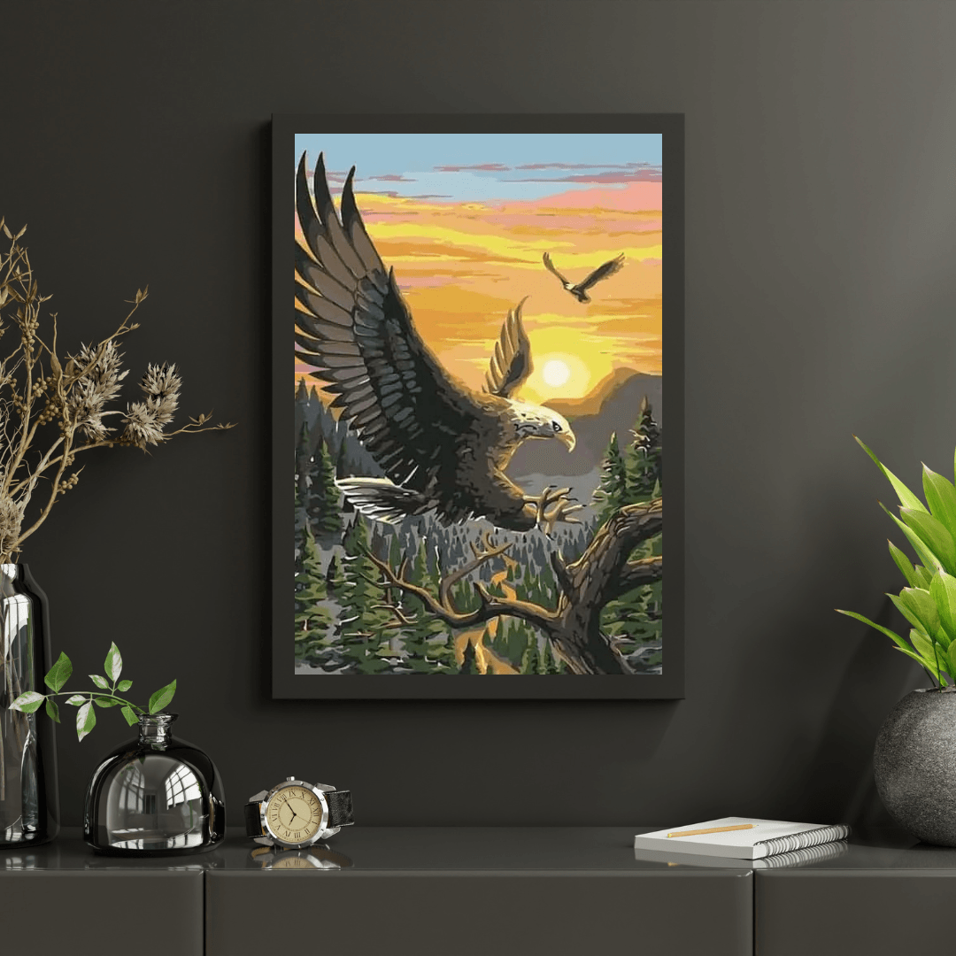 Diamantmalerei - Adler - SEOS®