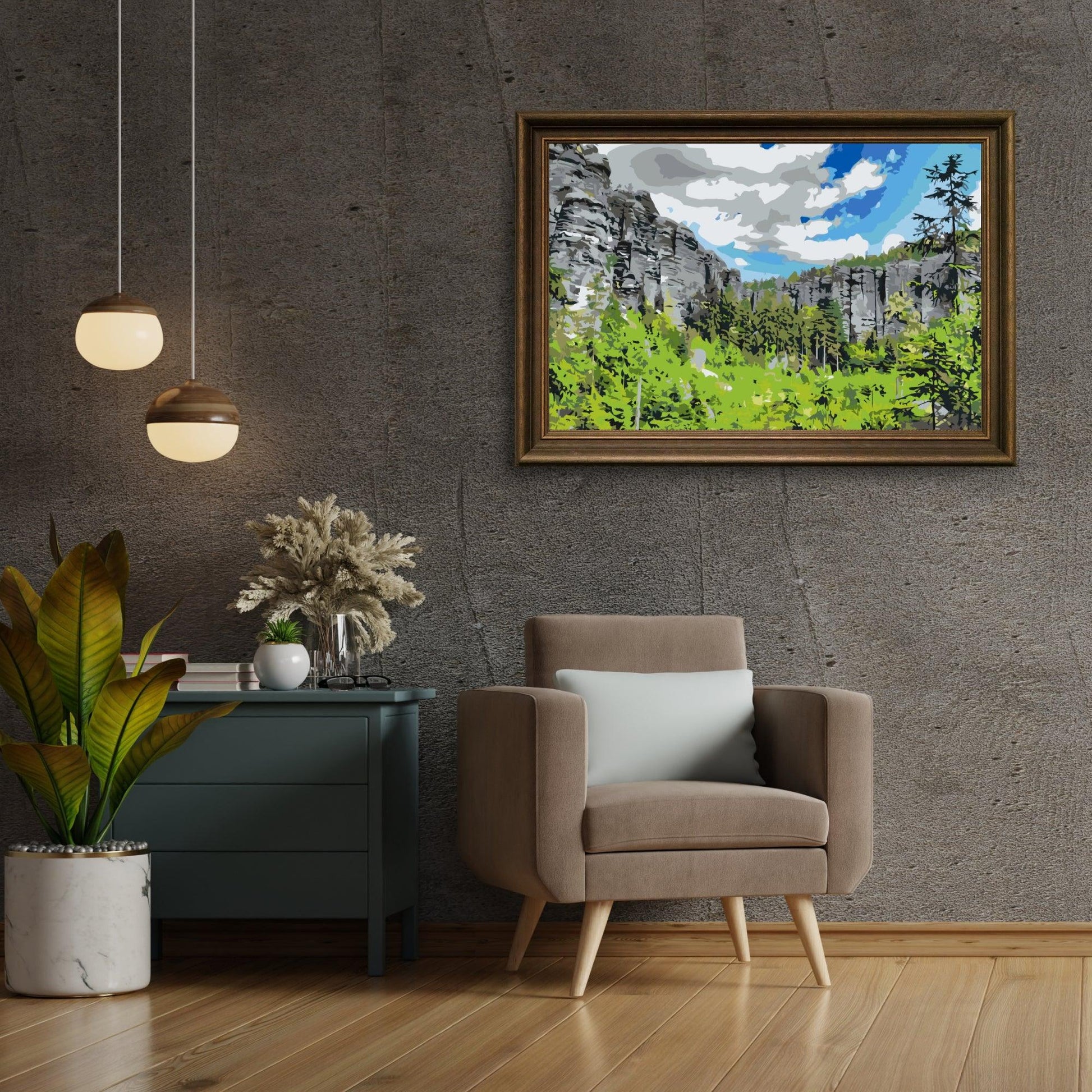 Diamond Painting - Adršpach Felsen - SEOS Shop ®