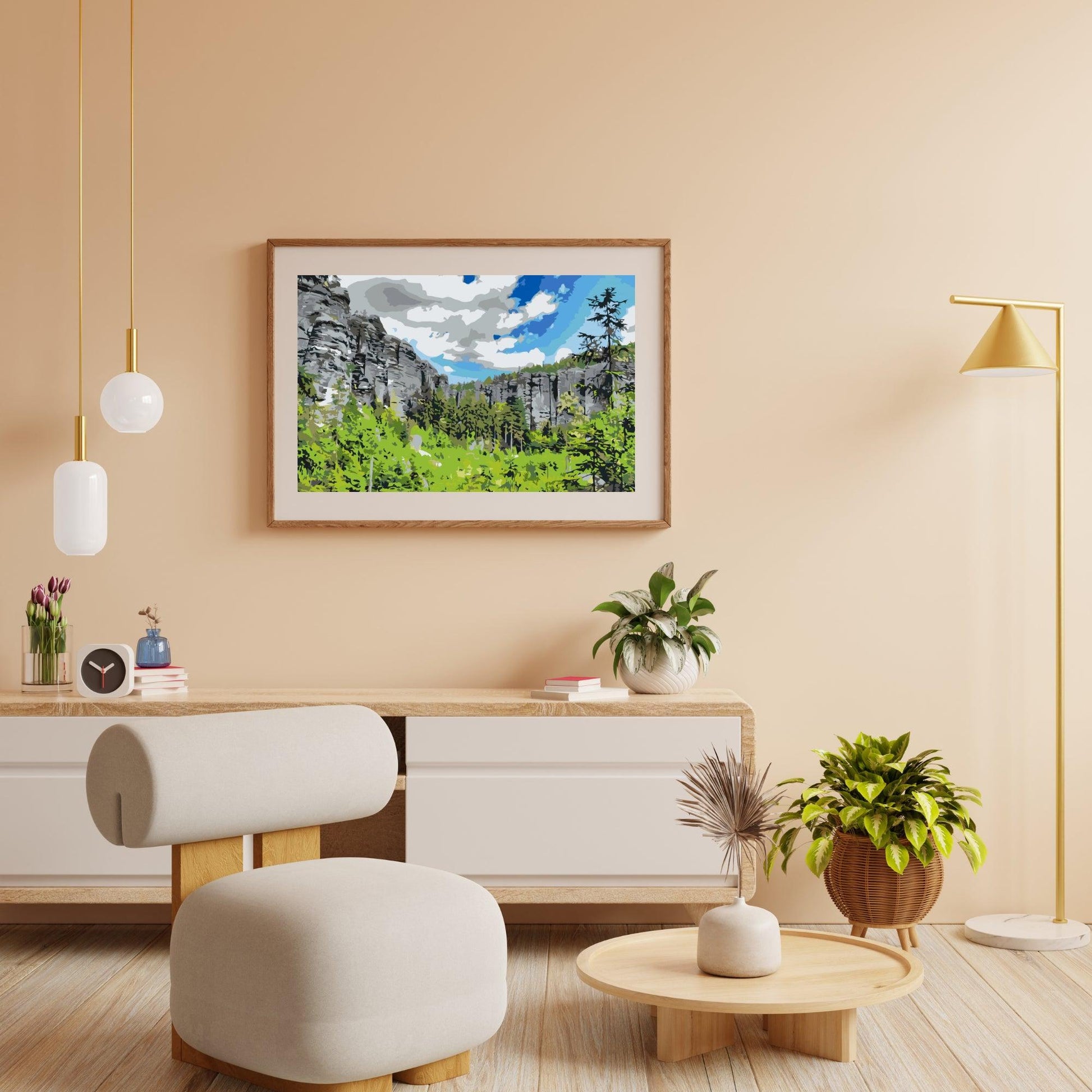 Diamond Painting - Adršpach Felsen - SEOS Shop ®