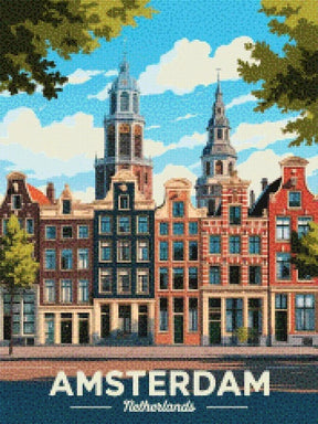 Diamantmalerei - Amsterdam, Niederlande