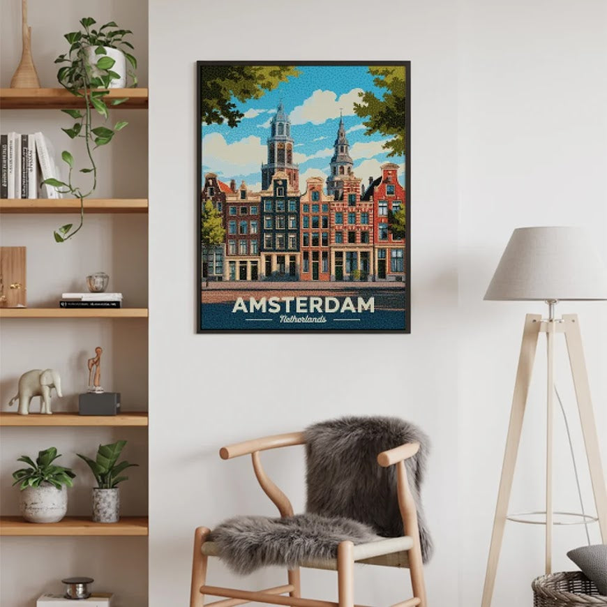 Diamantmalerei - Amsterdam, Niederlande
