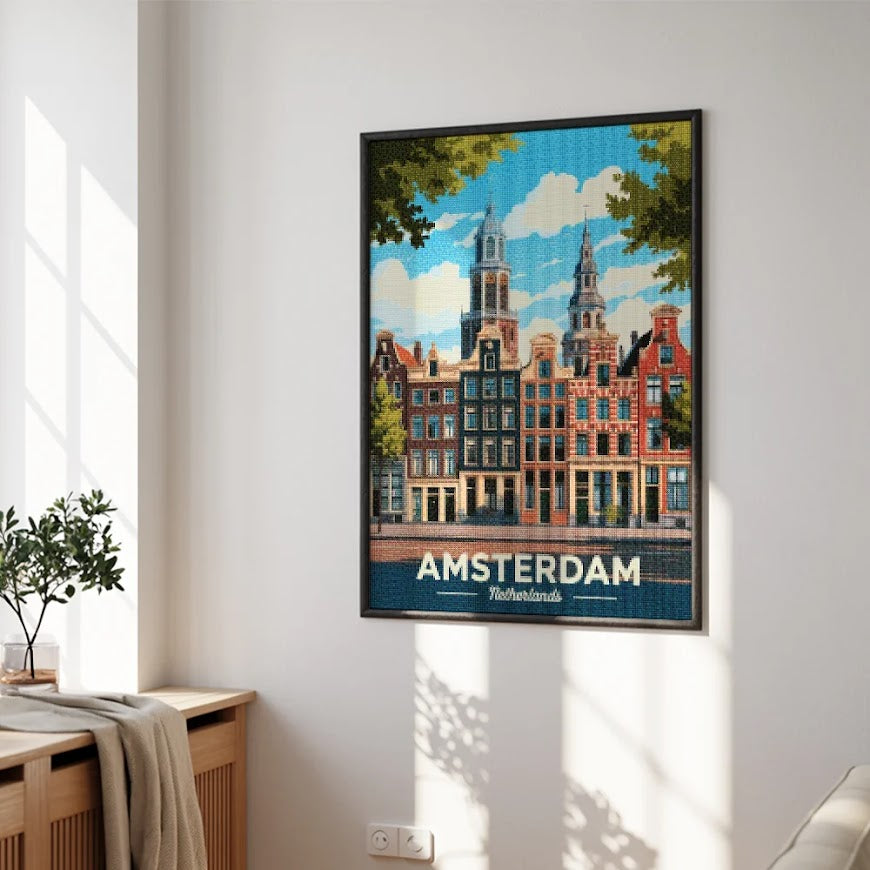 Diamantmalerei - Amsterdam, Niederlande