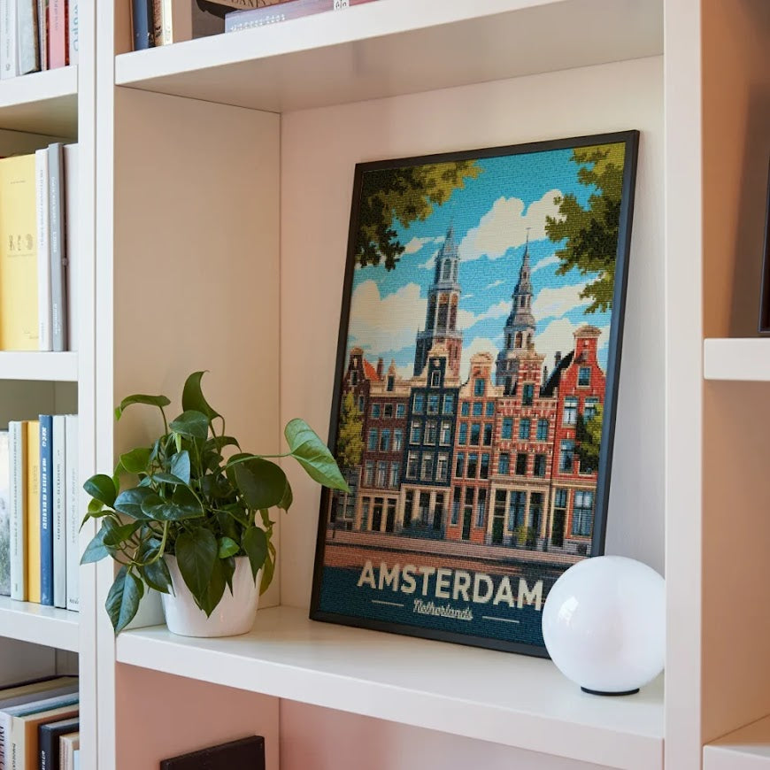 Diamantmalerei - Amsterdam, Niederlande