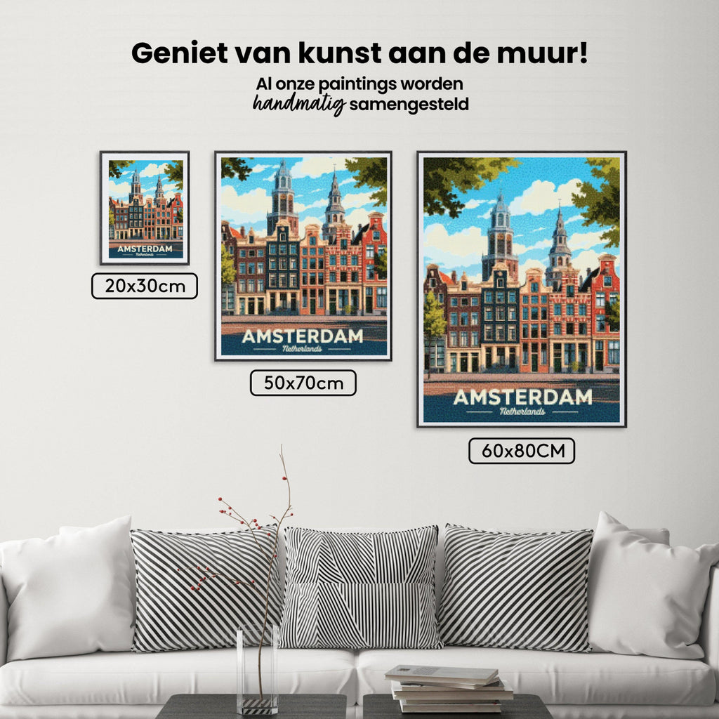 Diamantmalerei - Amsterdam, Niederlande