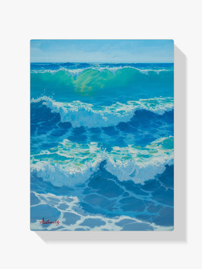 Diamantmalerei – Azurblaue Hitzewelle