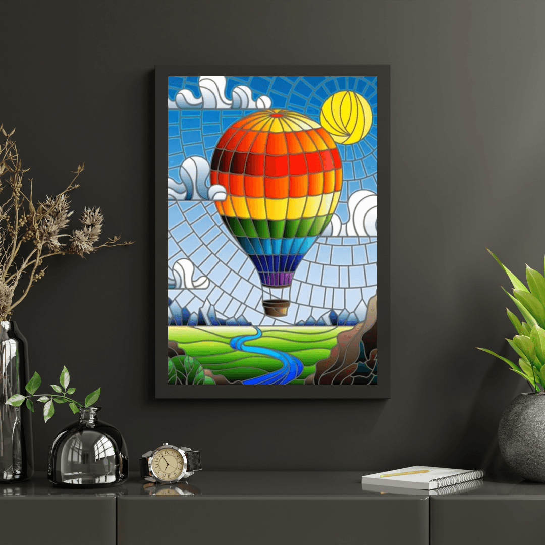 Diamantmalerei - Ballonfahrt - SEOS Shop ®