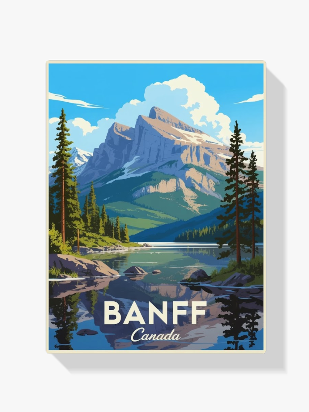 Diamantmalerei - Banff, Kanada