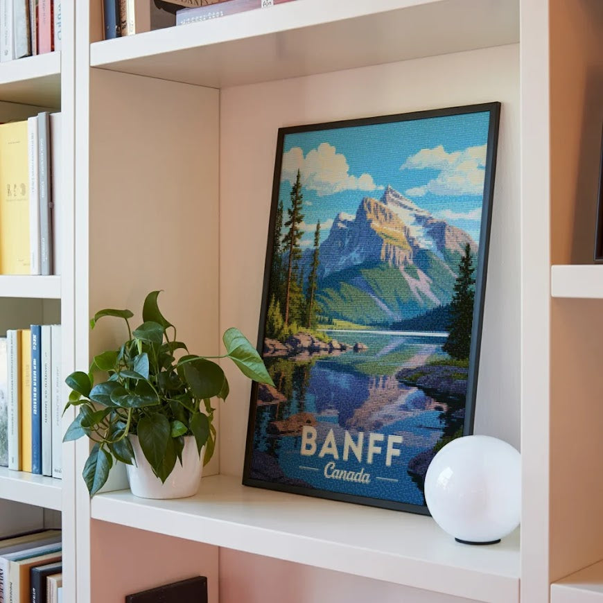 Diamantmalerei - Banff, Kanada