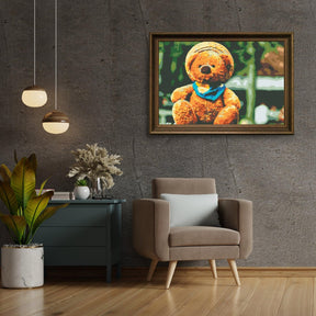 Diamantmalerei - Bär mit Hut - SEOS®