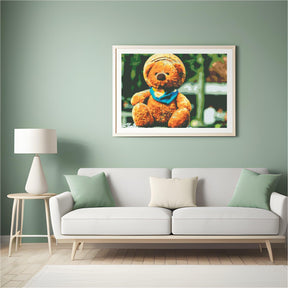 Diamantmalerei - Bär mit Hut - SEOS®