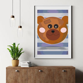 Diamond Painting - Bär vom Poster - SEOS®