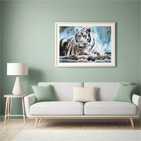 Diamantmalerei - Bengalischer Tiger - SEOS®