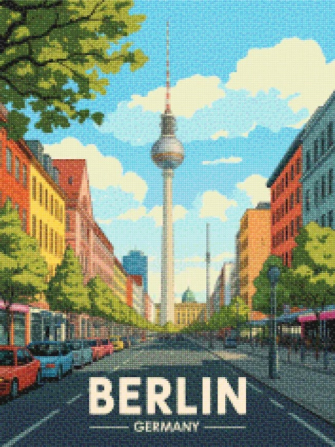 Diamantmalerei - Berlin, Deutschland