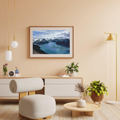 Diamantmalerei - Schneebedeckte Berge am See - SEOS Shop ®