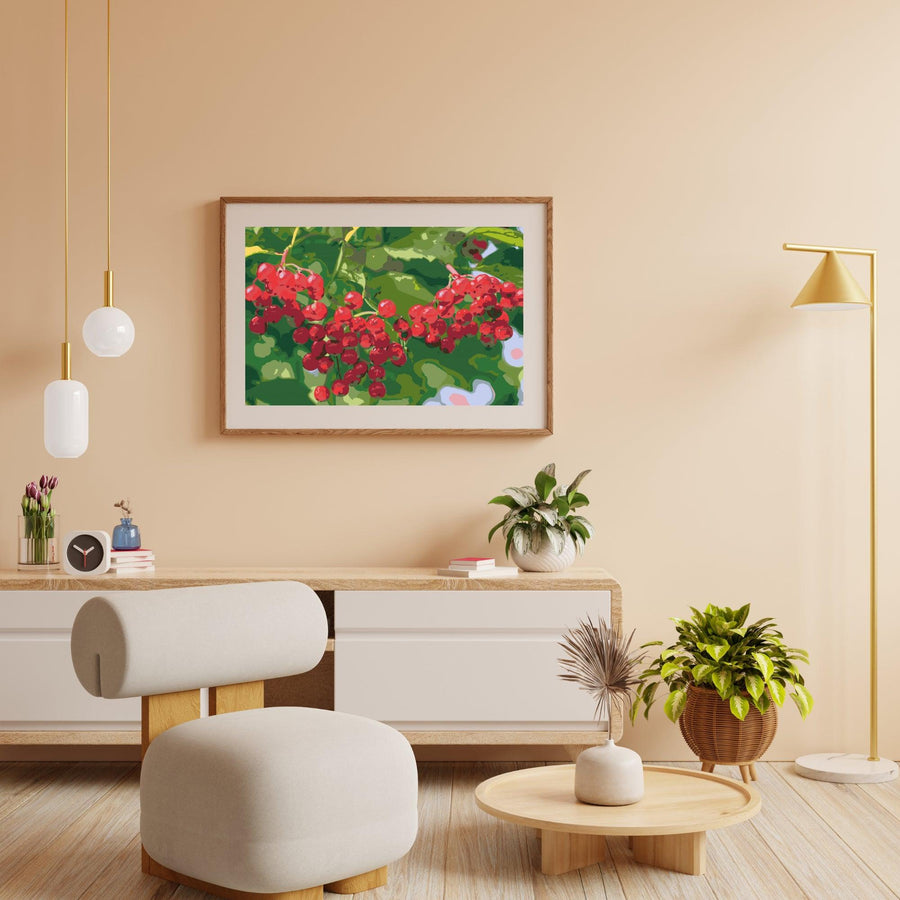 Diamantmalerei - Beeren am Baum - SEOS Shop ®