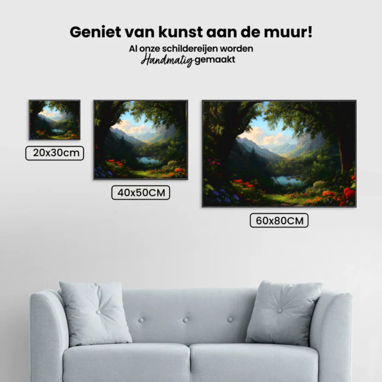 Diamantmalerei - Verzauberter Blumenwald