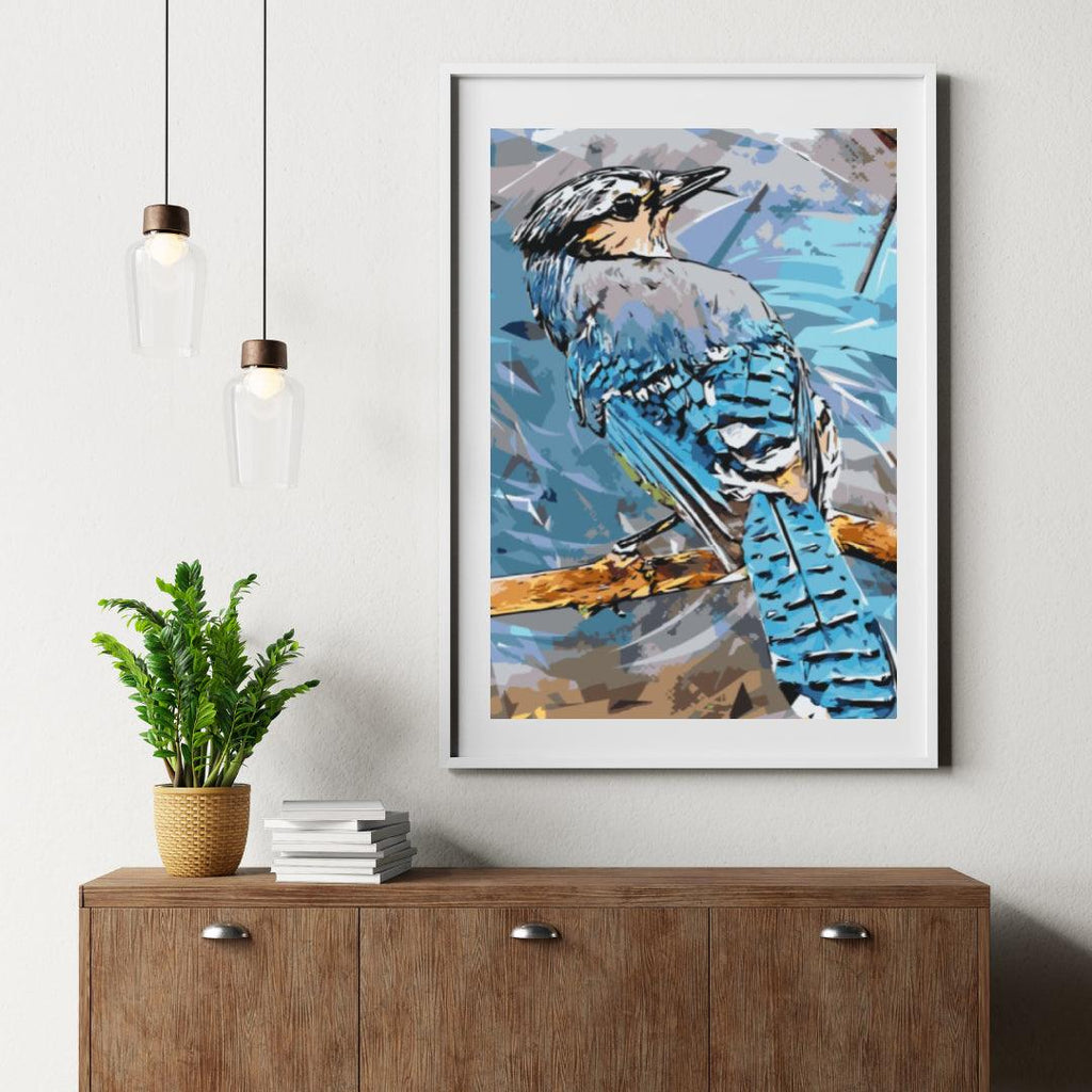 Diamantmalerei – Blauhäher – SEOS®