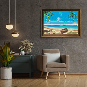 Diamantmalerei - Boot am Strand - SEOS Shop ®