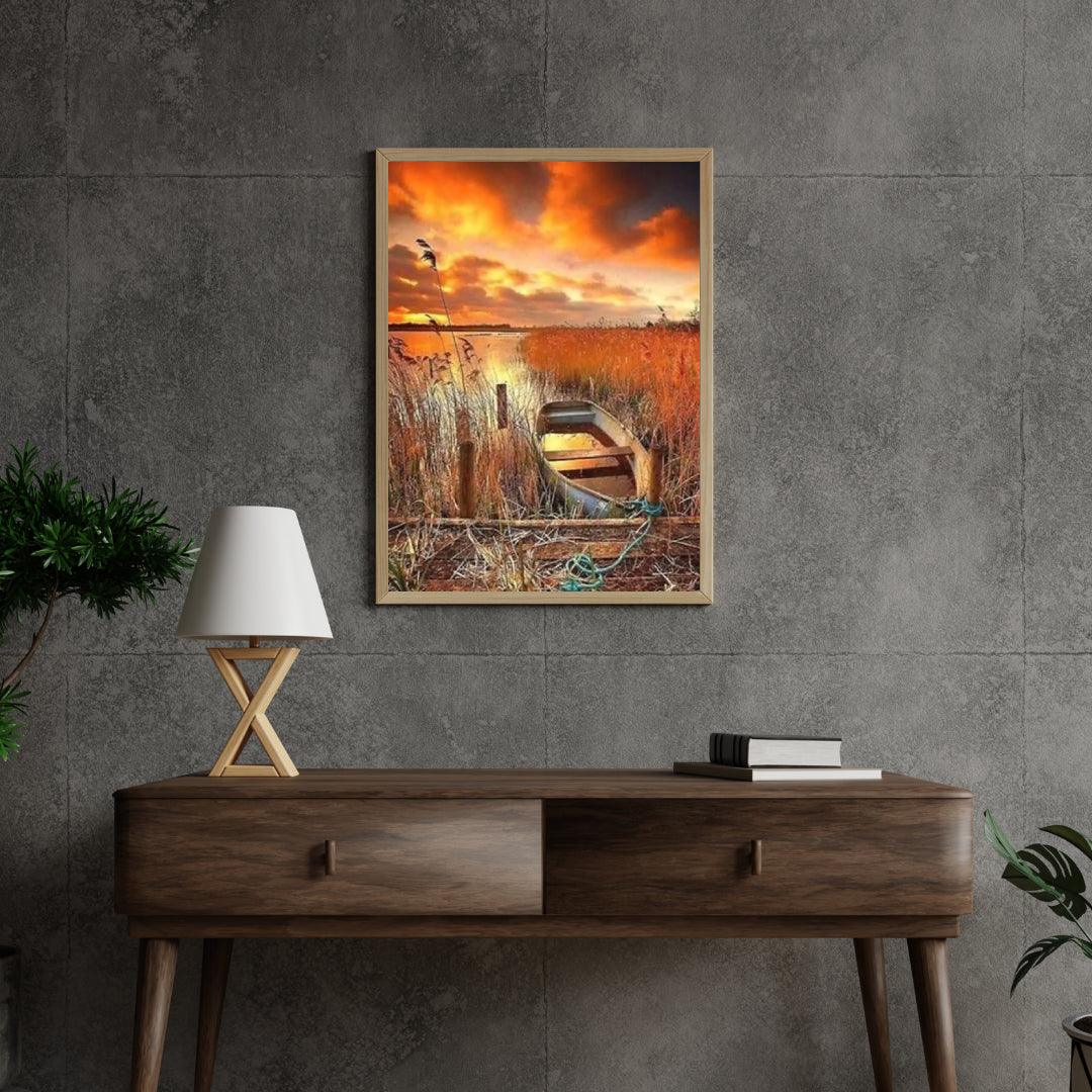 Diamantmalerei - Boot auf dem Wasser - SEOS Shop ®