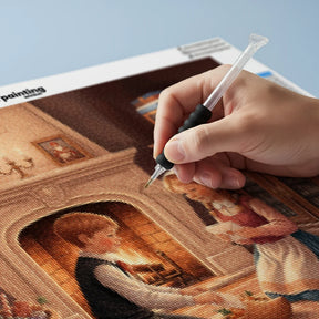 Diamantmalerei - Sommerfleck