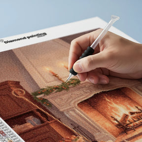 Diamantmalerei - Sommerfleck