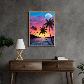 Diamantmalerei - Karibischer Sonnenuntergang - SEOS Shop ®