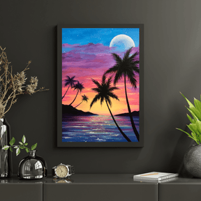 Diamantmalerei - Karibischer Sonnenuntergang - SEOS Shop ®