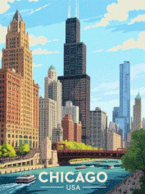 Diamantmalerei - Chicago, USA