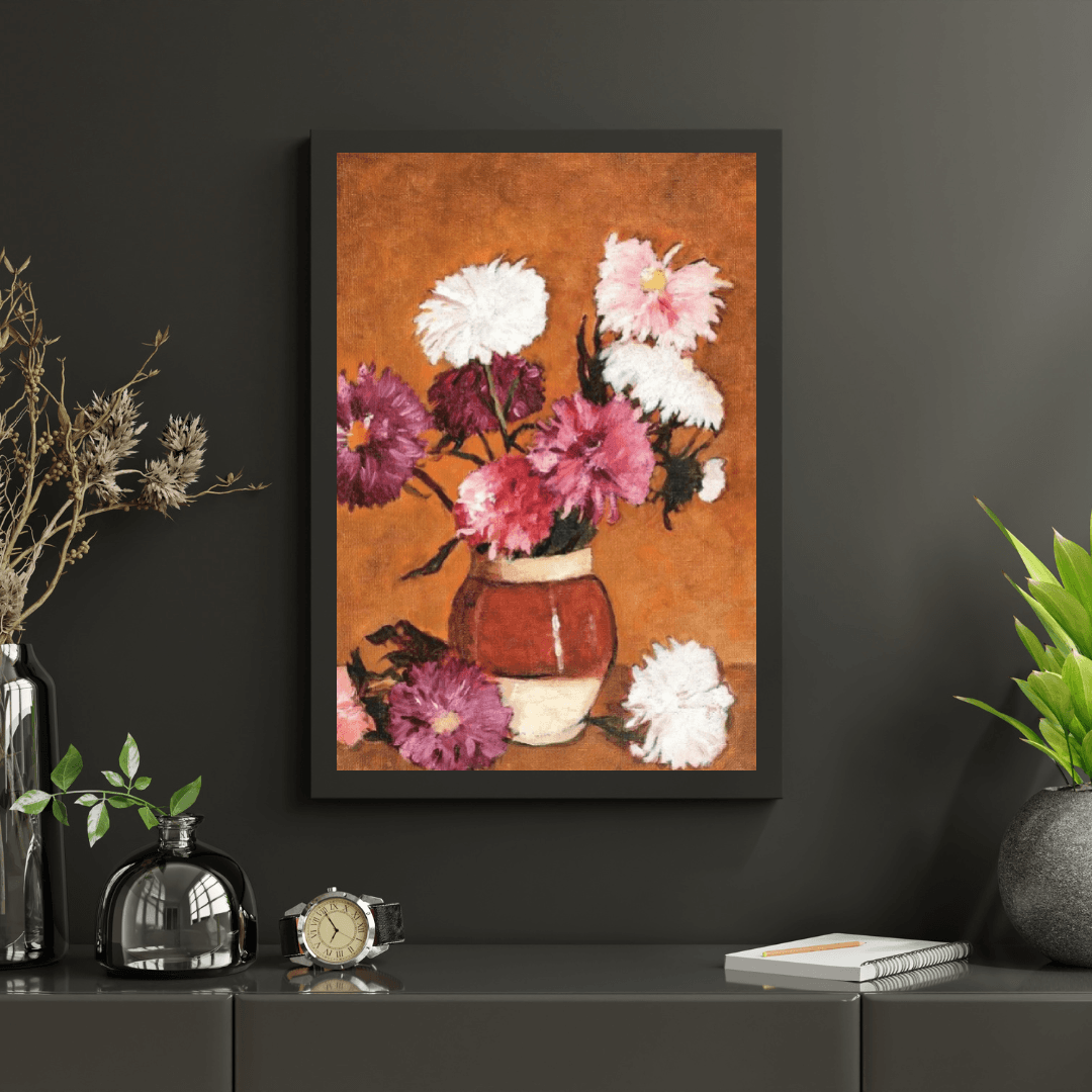 Diamantmalerei - Chrysanthemen und Scrubs - SEOS Shop ®