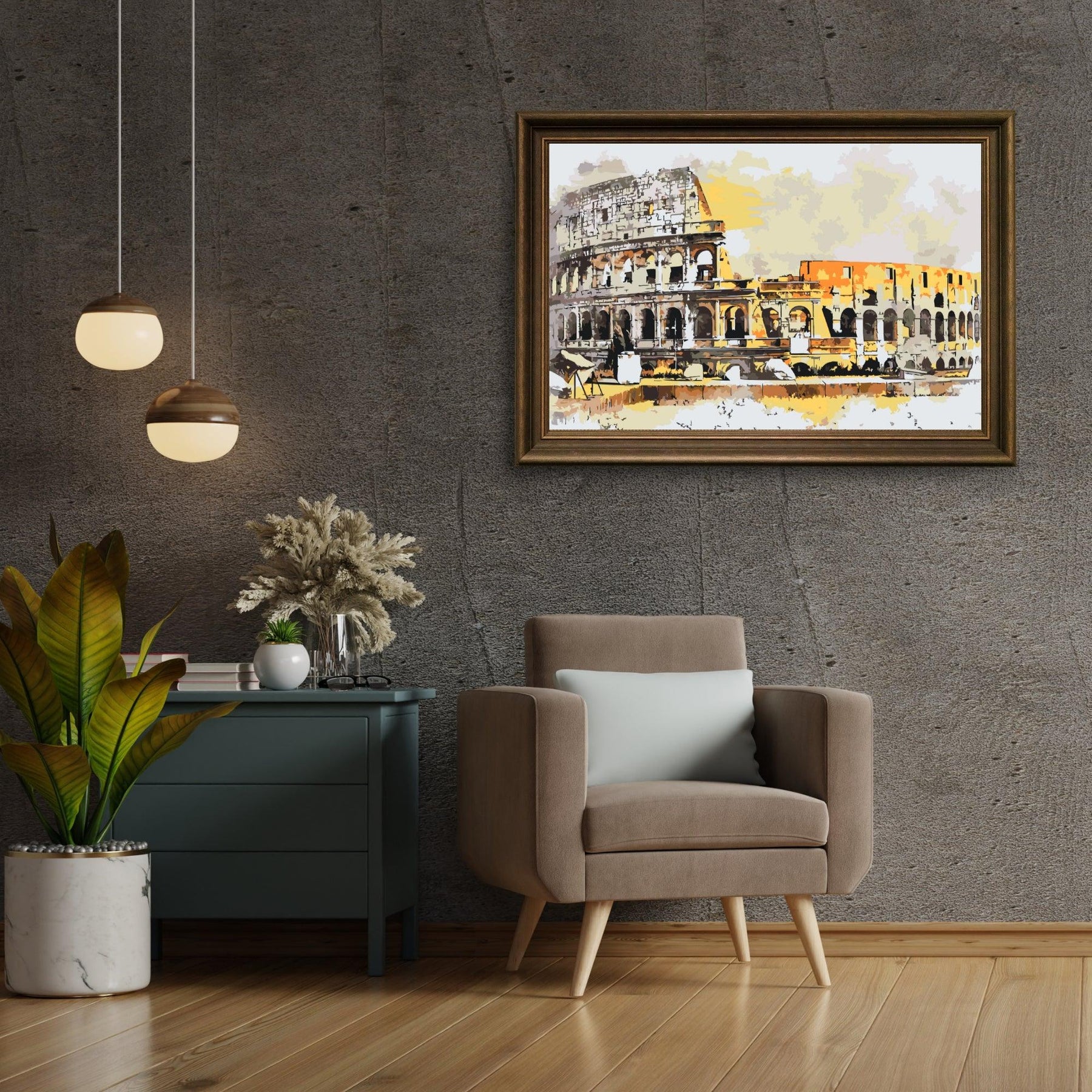 Diamantmalerei - Kolosseum-Illustrationen - SEOS Shop ®