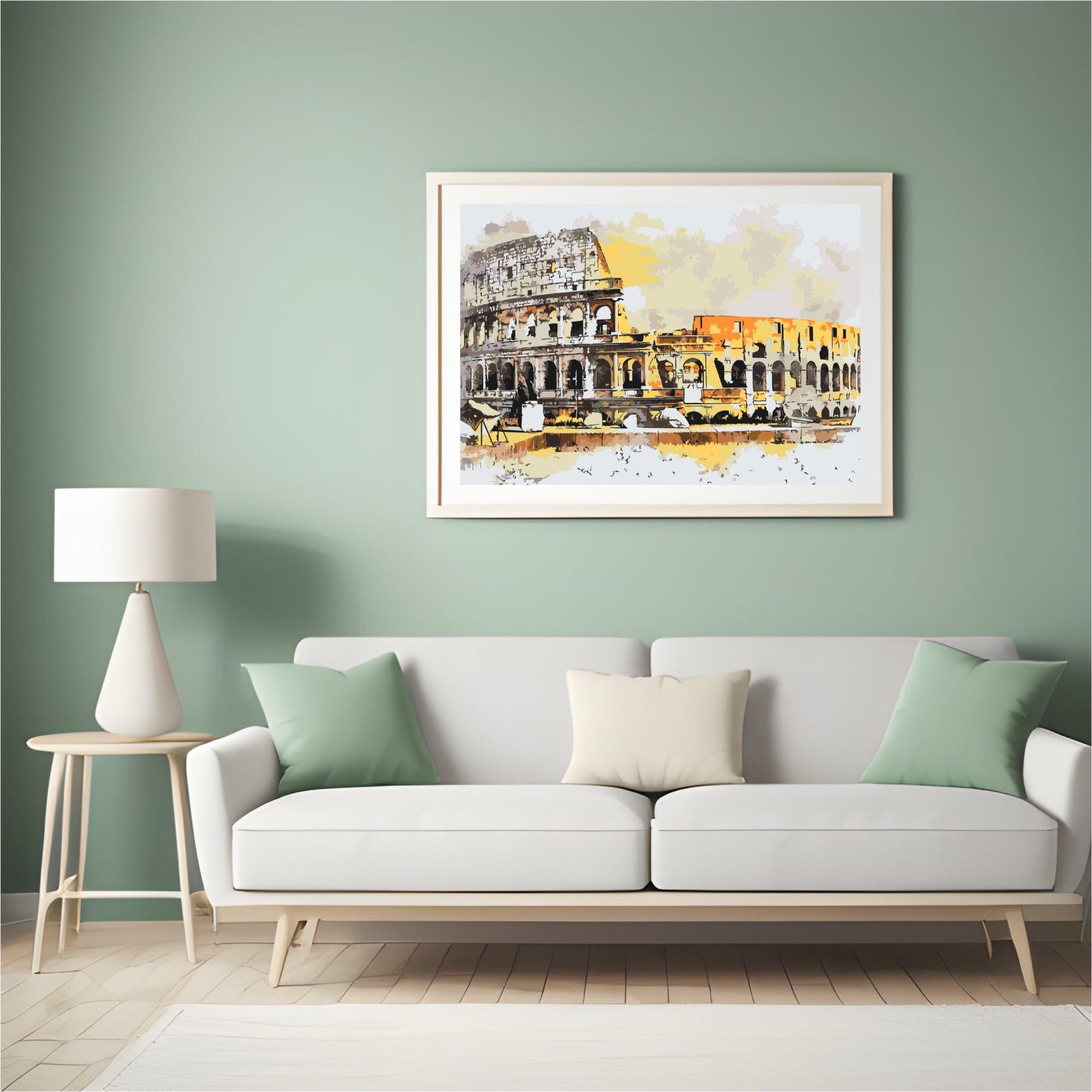 Diamantmalerei - Kolosseum-Illustrationen - SEOS Shop ®