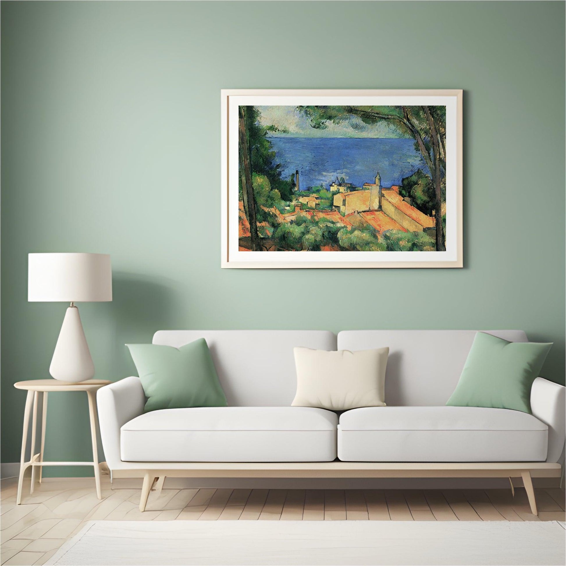 Diamond Painting - Die L'estaque mit roten Dächern - SEOS Shop ®