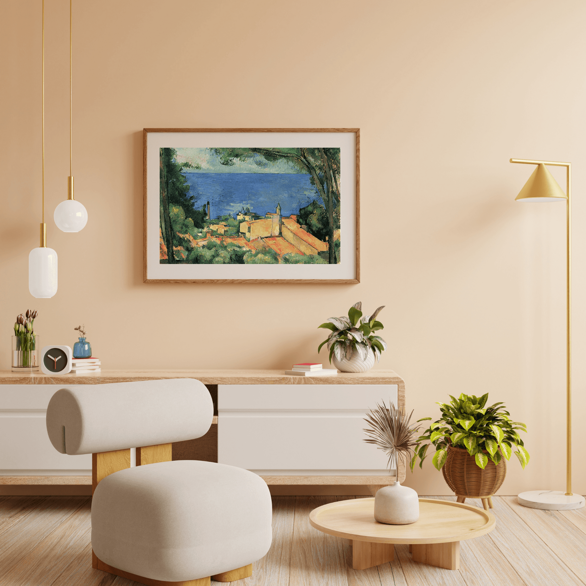 Diamond Painting - Die L'estaque mit roten Dächern - SEOS Shop ®