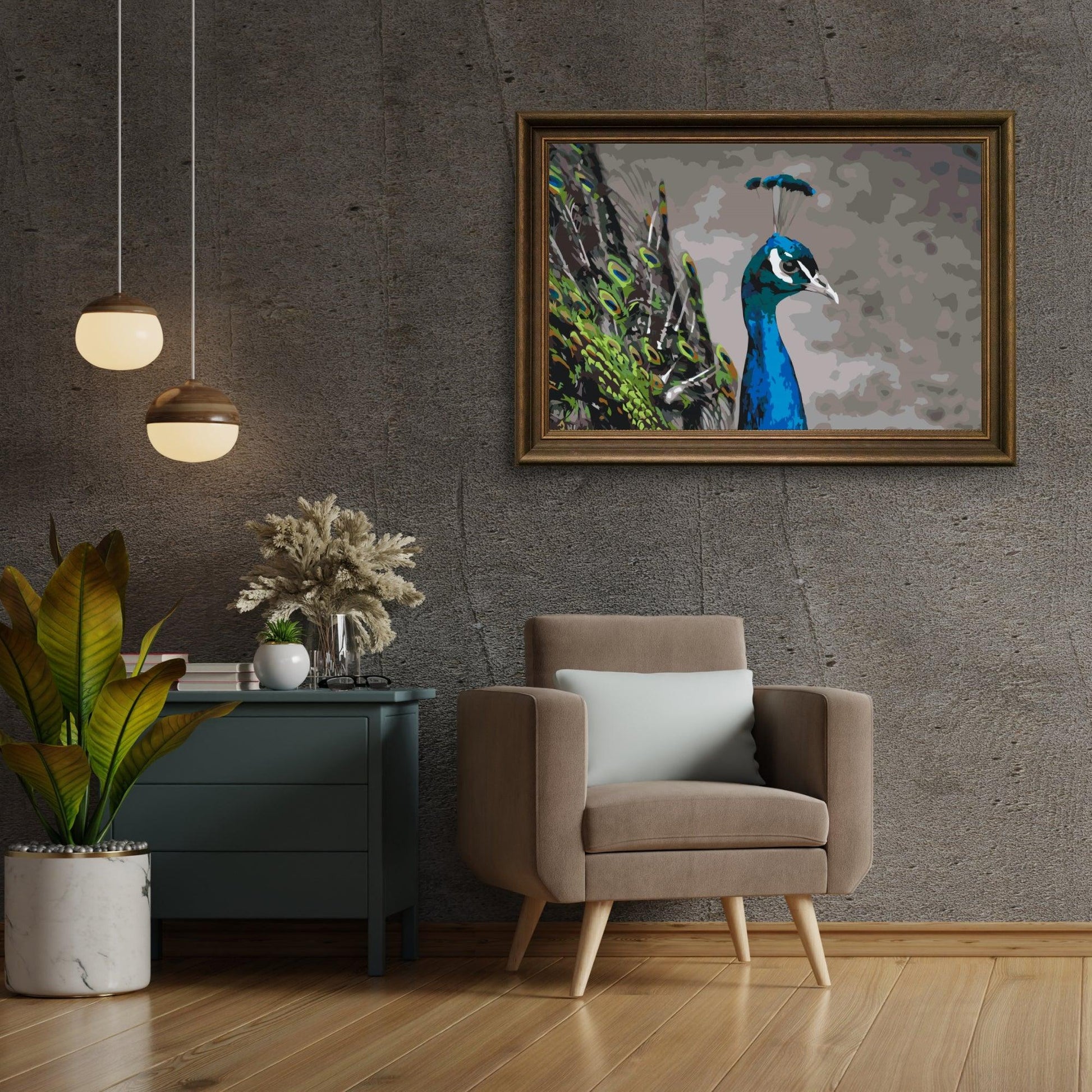 Diamond Painting – Der majestätische Pfau – SEOS®