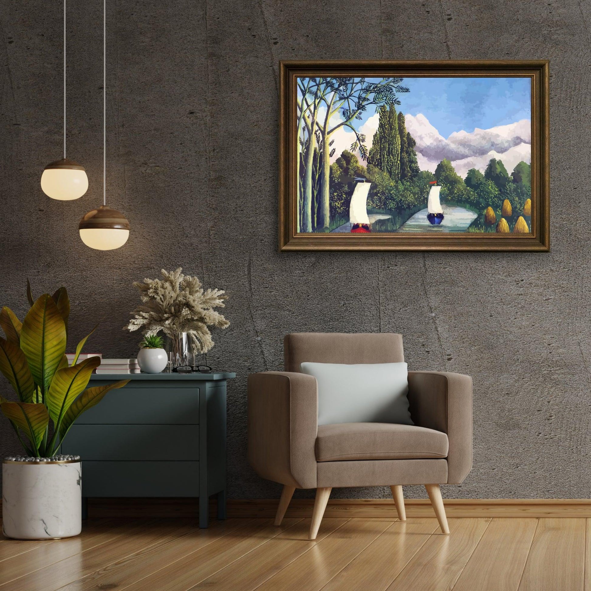 Diamond Painting - Die Ufer der Oise - SEOS Shop ®