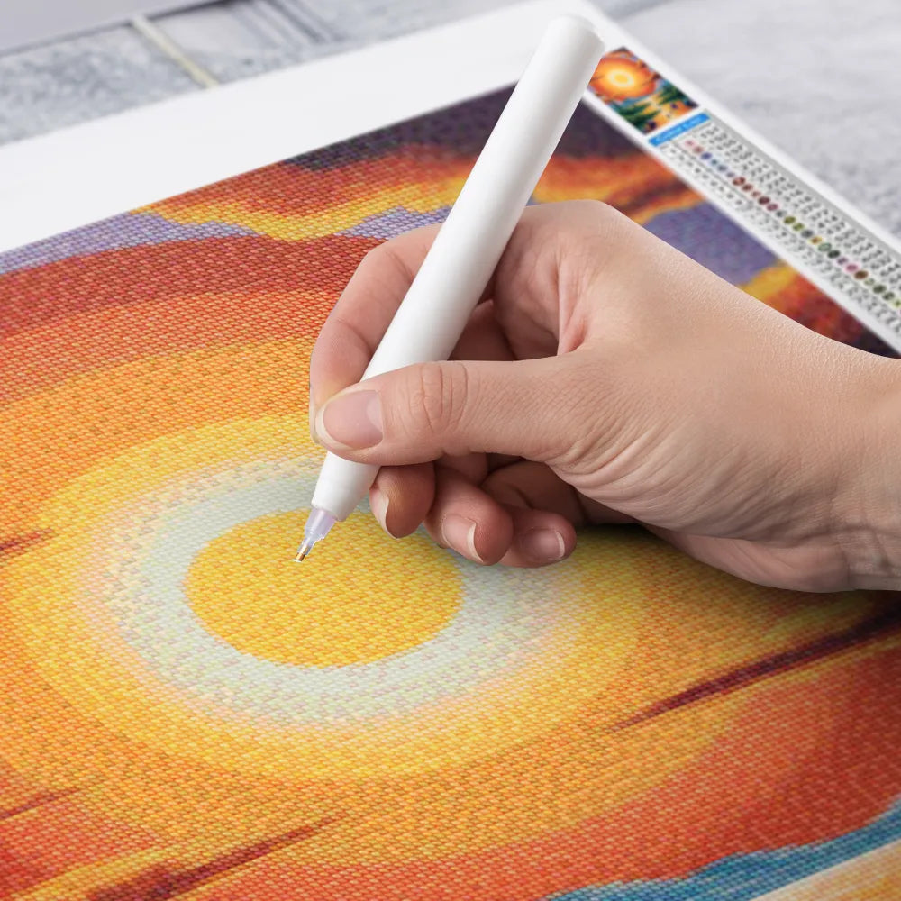 Diamond Painting – Die Sonne schrieb Gedichte