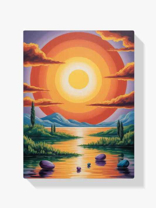 Diamond Painting – Die Sonne schrieb Gedichte