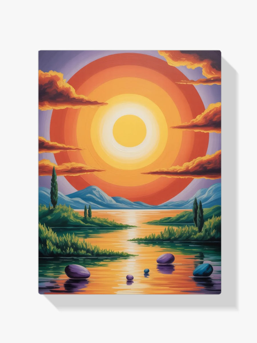 Diamond Painting – Die Sonne schrieb Gedichte