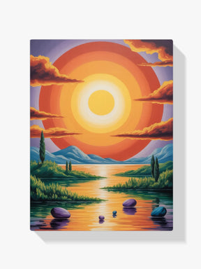 Diamond Painting – Die Sonne schrieb Gedichte