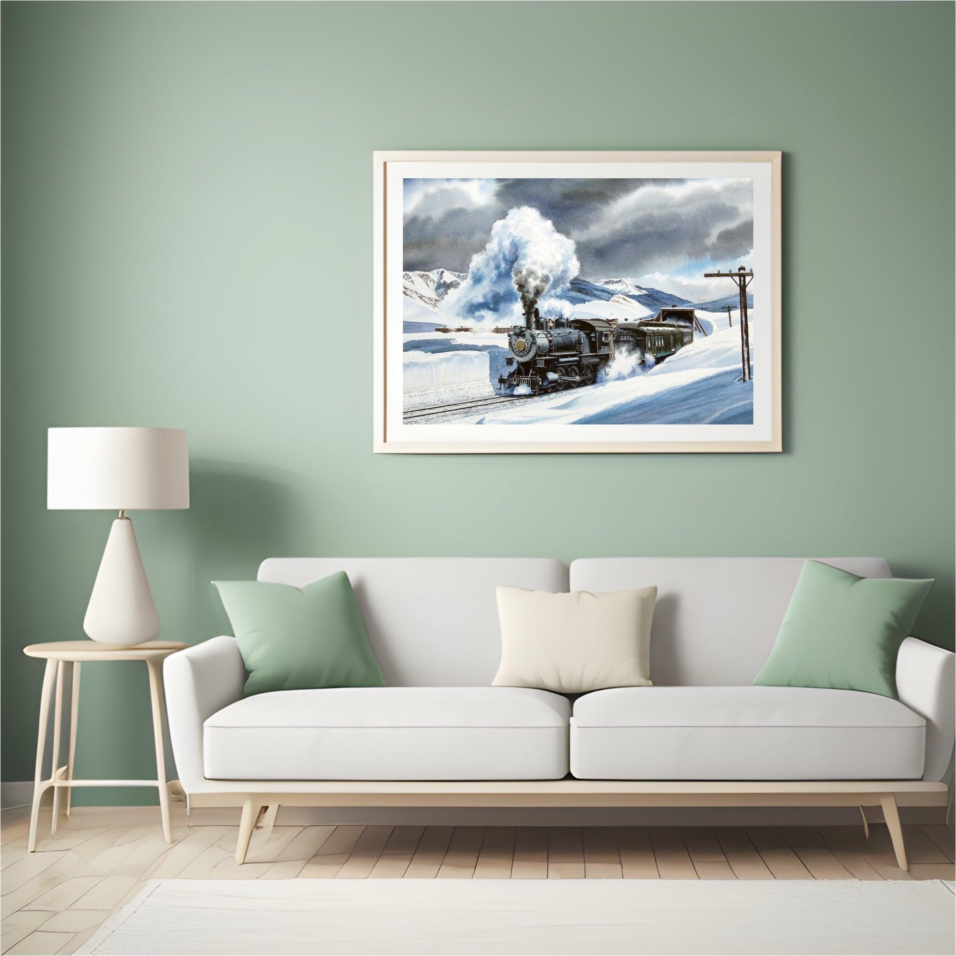 Diamantmalerei - Denver and Salt Lake Railroad - SEOS Shop ®