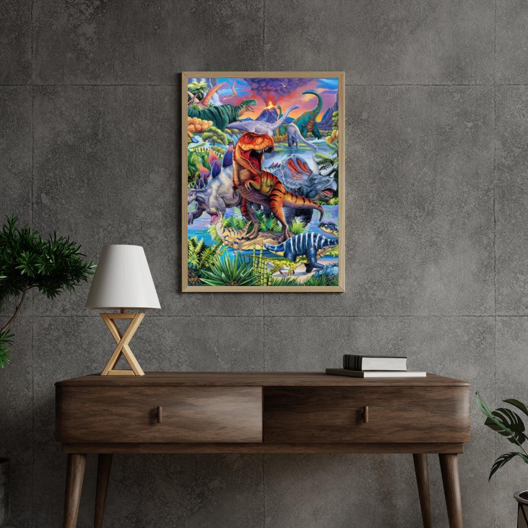 Diamantmalerei - Dinosaurier