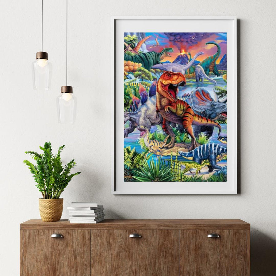 Diamantmalerei - Dinosaurier