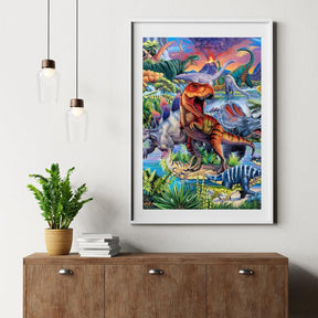 Diamantmalerei - Dinosaurier