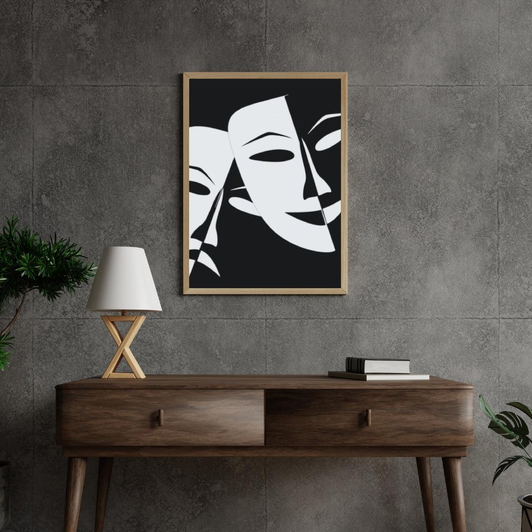 Diamond Painting - Drama vs. Komödie - SEOS Shop ®