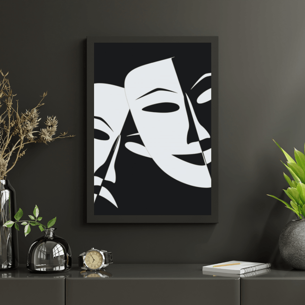 Diamond Painting - Drama vs. Komödie - SEOS Shop ®